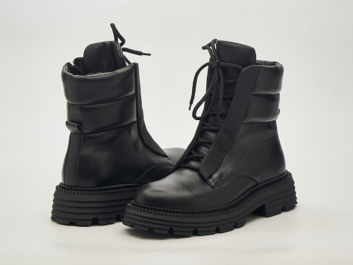 Женские зимние ботинки 23-100 черные - Основные контакты 04