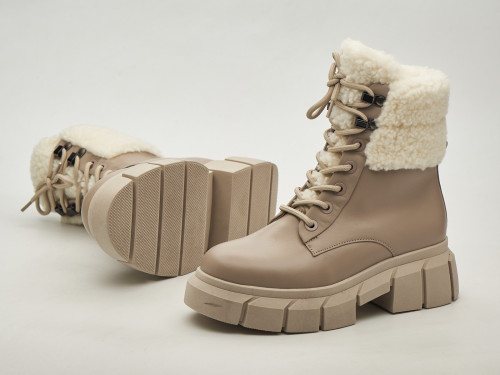 Жіночі зимові ботинки 23-101 капучино - Основні контакти 03