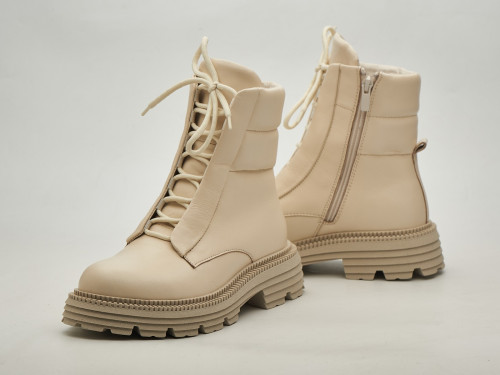 Жіночі зимові ботинки 23-100 Беж - Основні контакти 03