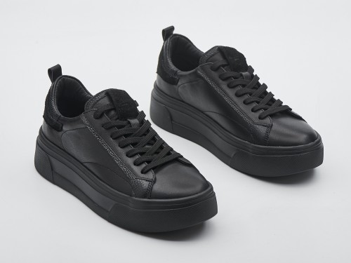 Женские кеды весна 24-903 черные - Основные контакты 02