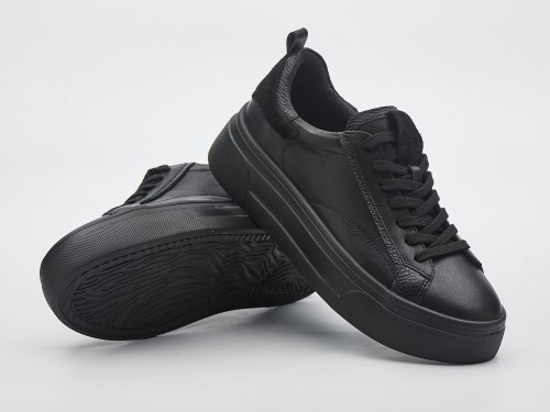 Женские кеды весна 24-903 черные - Основные контакты 04