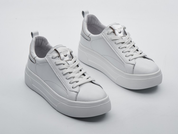 Женские кеды весна 24-903 белые - Основные контакты 02