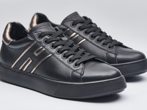 Женские кеды весна 24-919 черные - Основные контакты 03