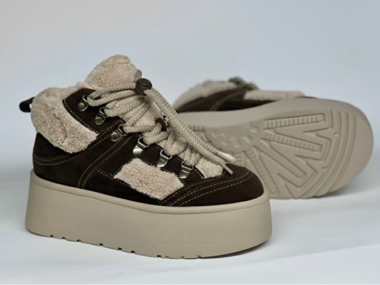 Жіночі хутряні чревики 25-970 комбіновані - Основні контакти 02