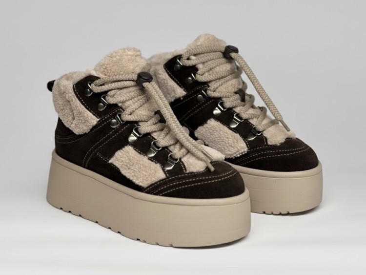 Жіночі хутряні чревики 25-970 комбіновані - Основні контакти 03