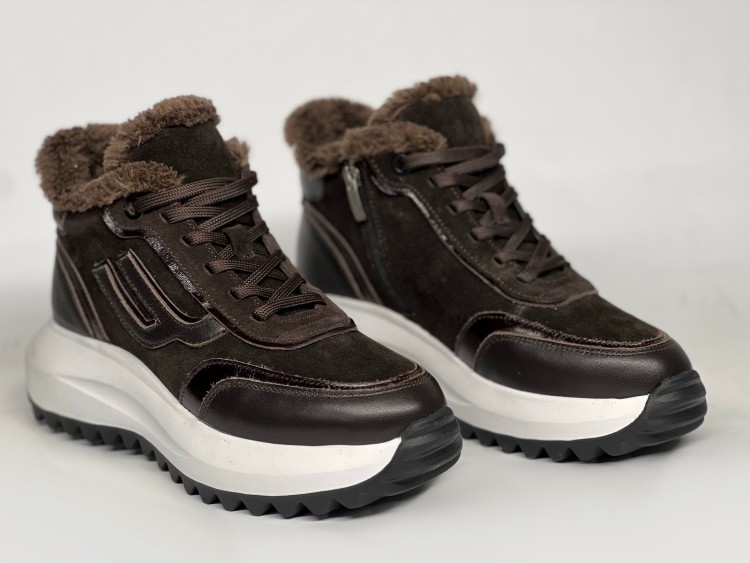 Жіночі хутряні ботинки 25-932 ш\з - Основні контакти 02
