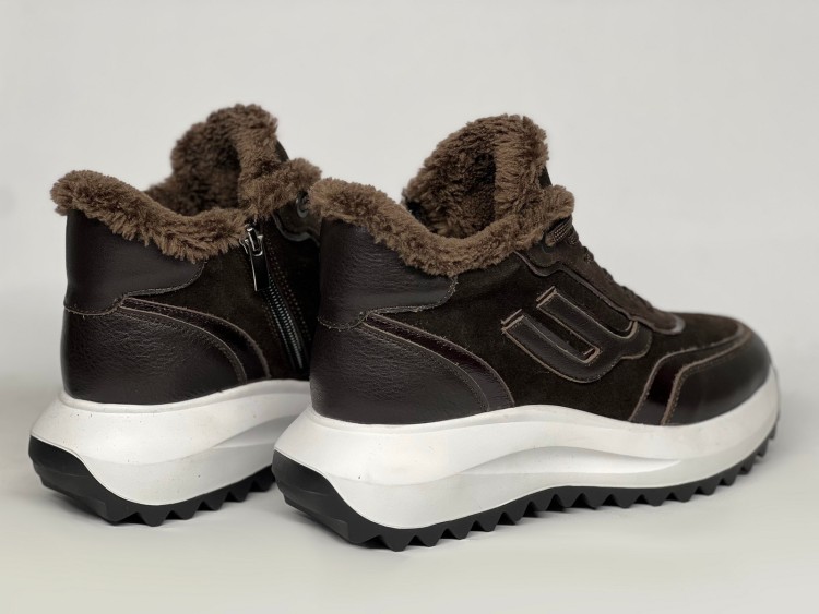 Жіночі хутряні ботинки 25-932 ш\з - Основні контакти 05