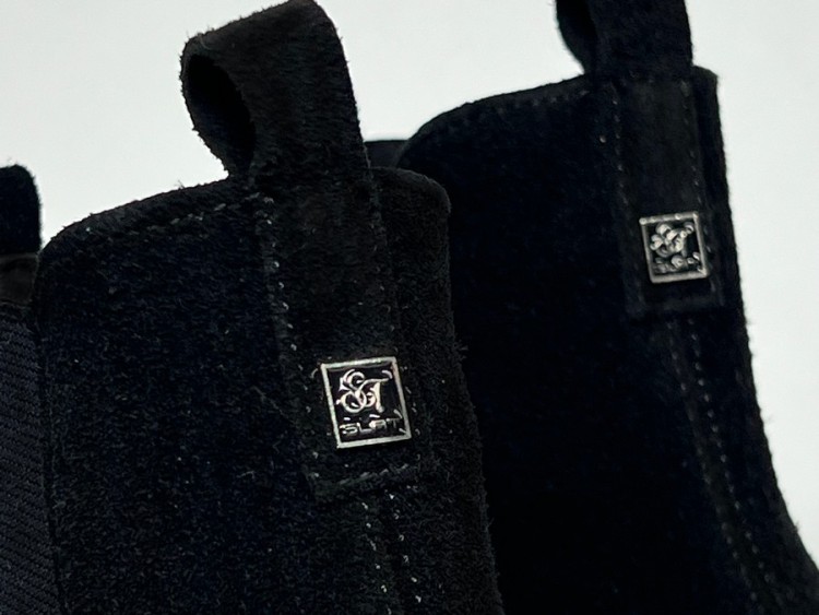 Жіночі хутряні  ботинки челсі 25-300 ч\з - Основні контакти 06