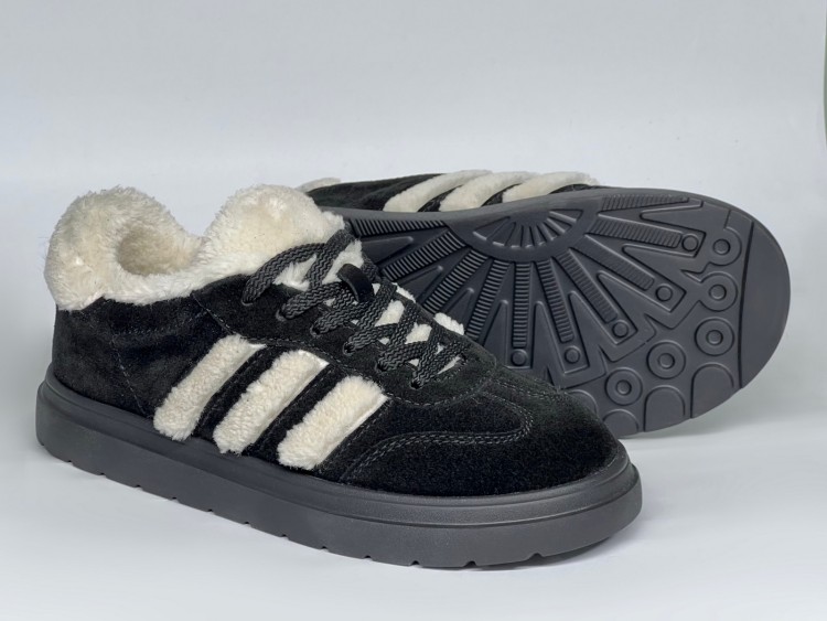 Жіночі хутряні кросівки 25-215 ч\з - Основні контакти 03