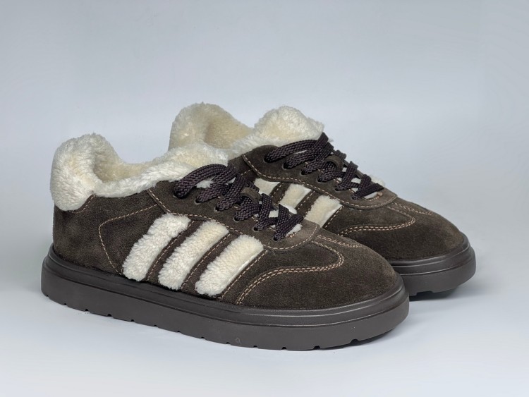 Жіночі хутряні кросівки 25-215 ш\з - Основні контакти 02