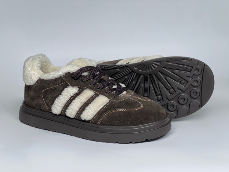 Жіночі хутряні кросівки 25-215 ш\з - Основні контакти 03