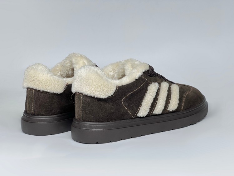 Жіночі хутряні кросівки 25-215 ш\з - Основні контакти 04