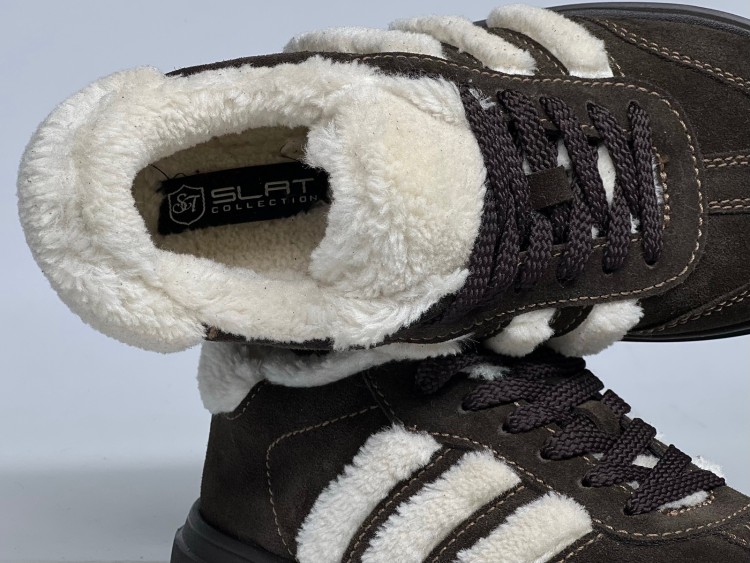 Жіночі хутряні кросівки 25-215 ш\з - Основні контакти 06