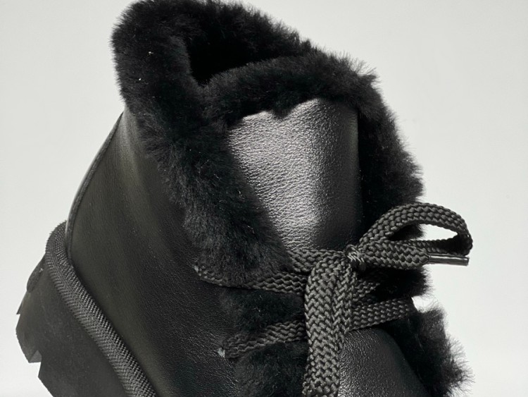 Жіночі хутряні черевики 25-965 ч\ш - Основні контакти 05