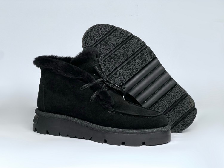 Жіночі хутряні черевики 25-965 ч\з - Основні контакти 03