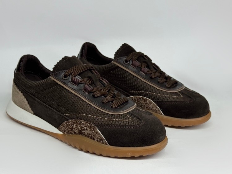 Женские кроссовки мод. 26-889 шоколад - Основные контакты 02