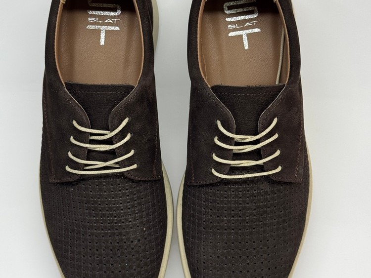 Чоловічі туфлі мод. 25-02 шоколад - Основні контакти 04