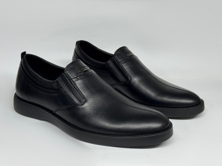 Чоловічі туфлі мод. 25-260 чорна - Основні контакти 02