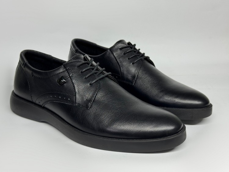 Чоловічі туфлі мод. 25-331 чорні - Основні контакти 02