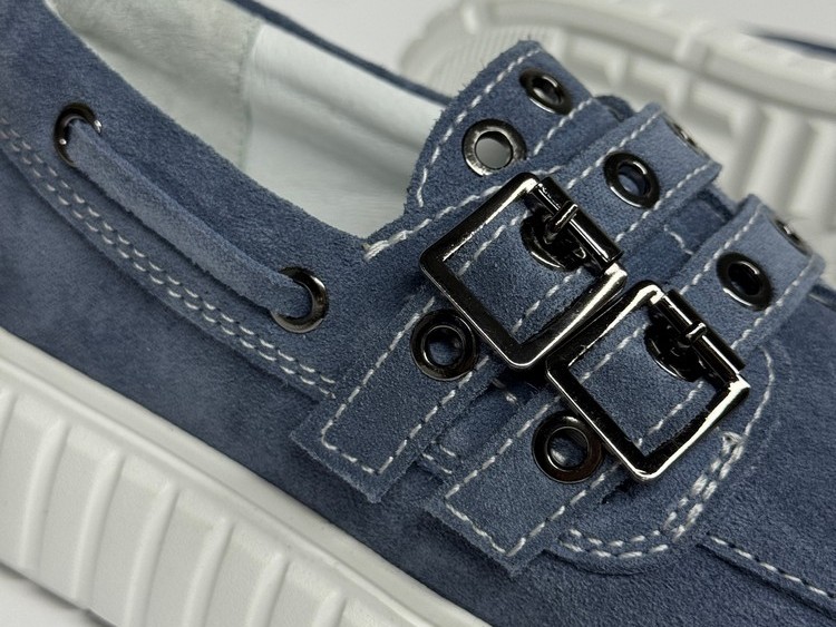 Жіночі лофери мод. 26-875 джинс - Основні контакти 04