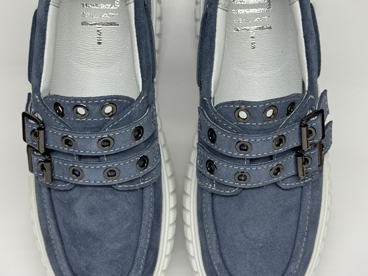 Жіночі лофери мод. 26-875 джинс - Основні контакти 05