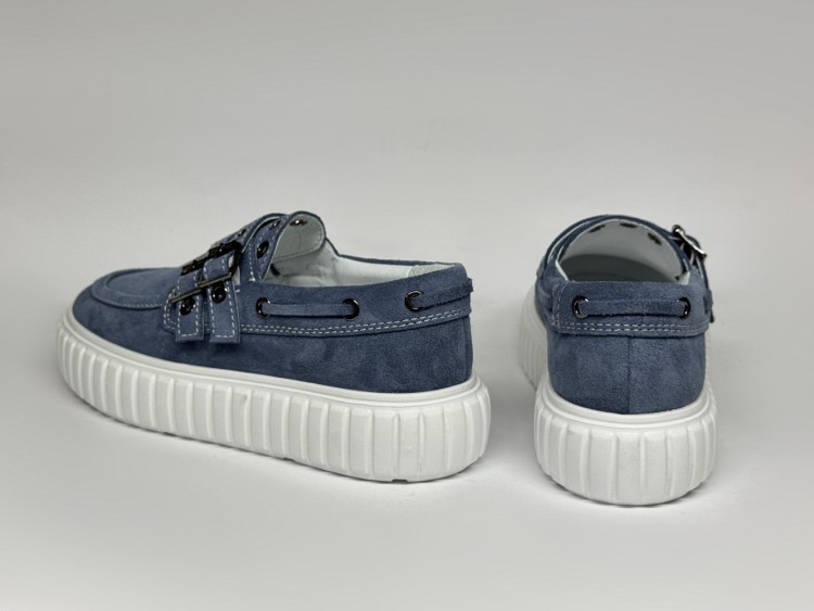 Жіночі лофери мод. 26-875 джинс - Основні контакти 07