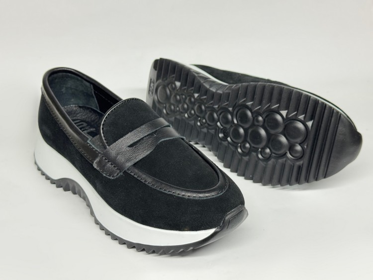 Жіночі лофери мод. 26-885 ч\з - Основні контакти 03