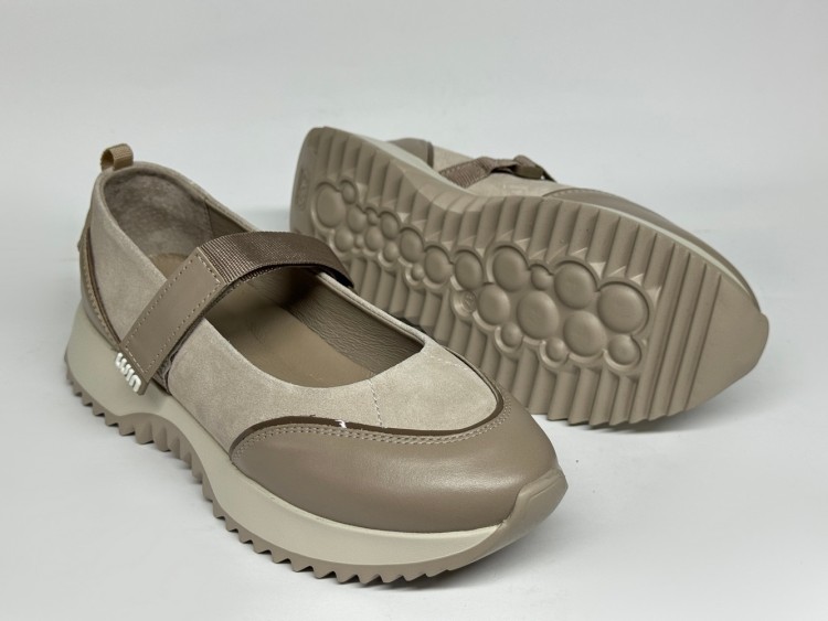 Жіноча балетка мод. 26-890 капучино - Основні контакти 04