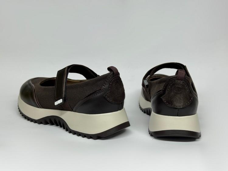 Жіноча балетка мод. 26-891 шоколад - Основні контакти 06