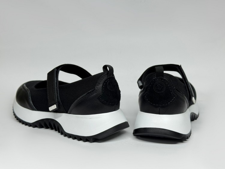 Жіноча балетка мод. 26-891 чорна - Основні контакти 07