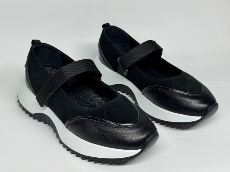 Жіноча балетка мод. 26-890 ч\з - Основні контакти 02