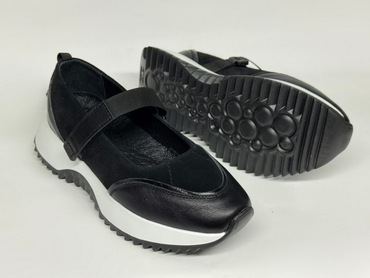 Жіноча балетка мод. 26-890 ч\з - Основні контакти 04