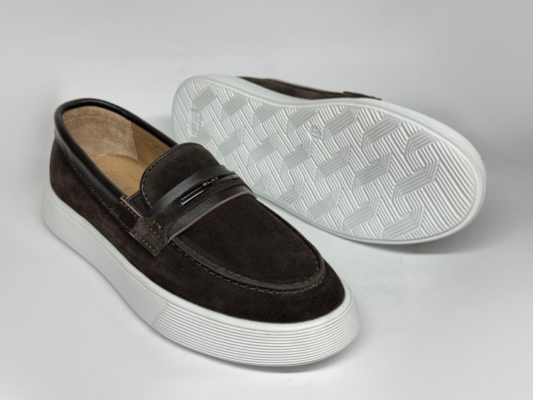 Жіночі весняні кеди лофери 26-898 шоколад - Основні контакти 04