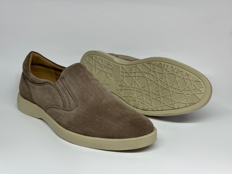 Мужские туфли мод. 25-00 капучино - Основные контакты 02