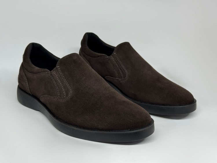 Мужские туфли мод. 25-00 шоколад - Основные контакты 02