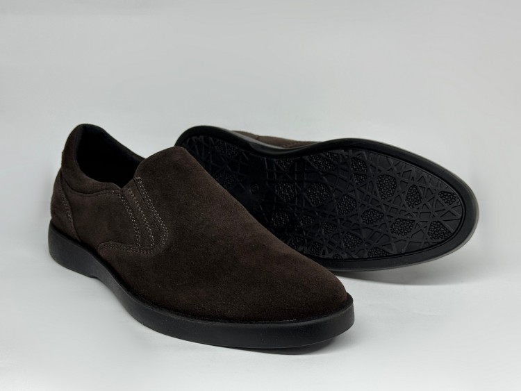Мужские туфли мод. 25-00 шоколад - Основные контакты 03