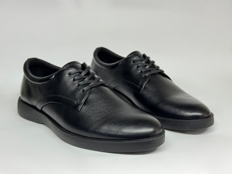 Мужские туфли мод. 25-01 черн - Основные контакты 02