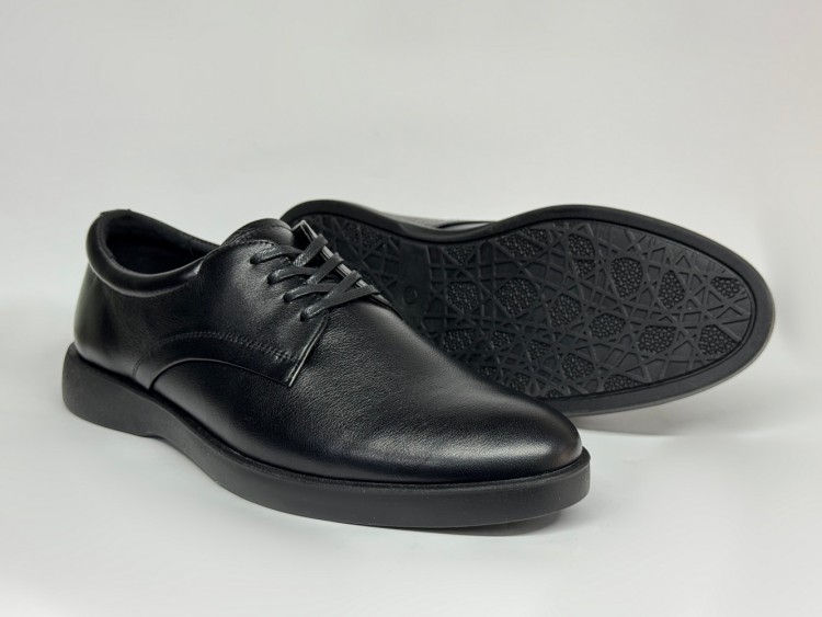 Мужские туфли мод. 25-01 черн - Основные контакты 03