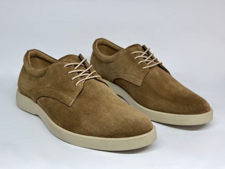 Мужские туфли мод. 25-01 песок - Основные контакты 02