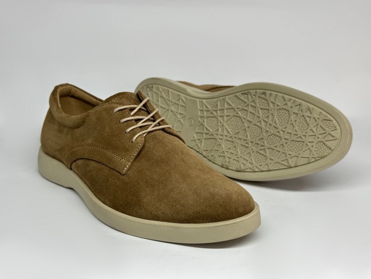 Мужские туфли мод. 25-01 песок - Основные контакты 03