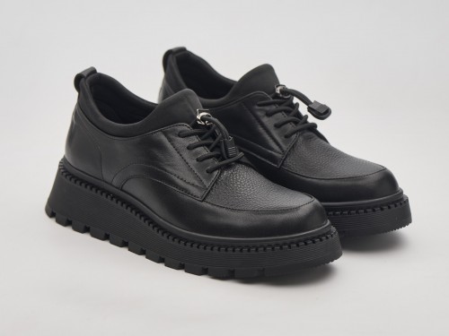 Жіночі туфлі 23-803 чорні - Основні контакти 02