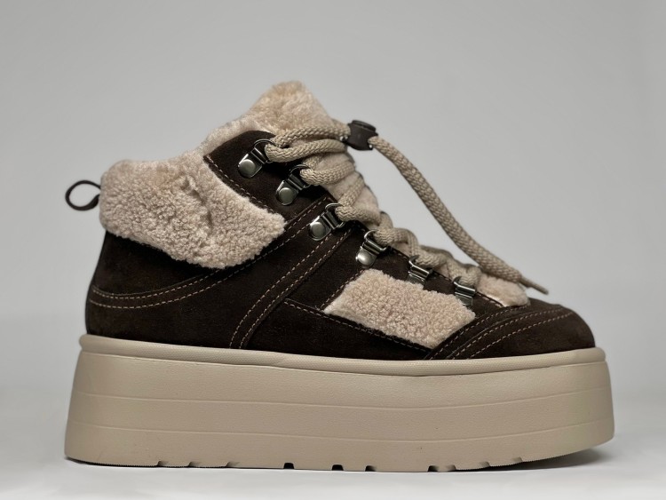 Жіночі хутряні чревики 25-970 комбіновані - Основні контакти 01 