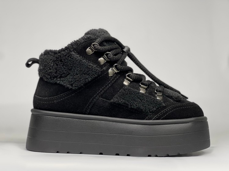 Жіночі хутряні черевики 25-970 ч\з - Основні контакти 01 