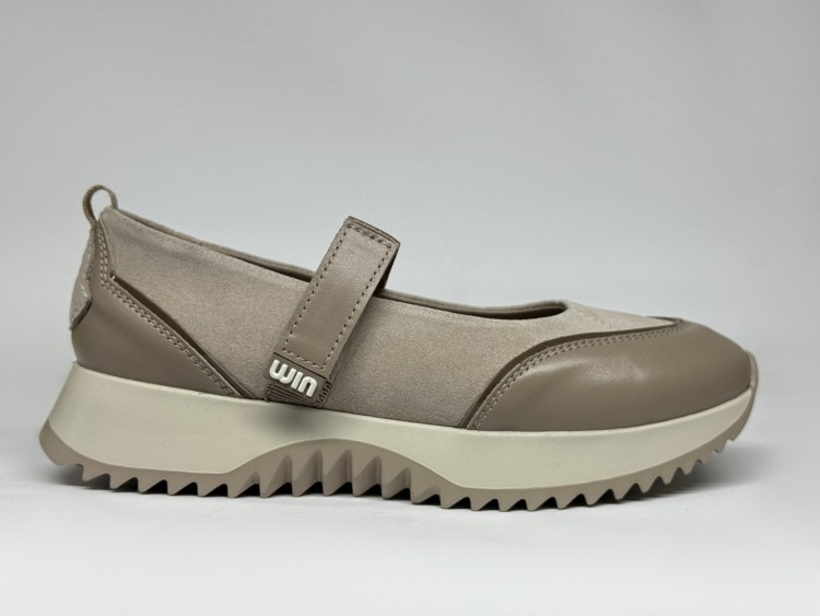 Жіноча балетка мод. 26-890 капучино - Основні контакти 01 