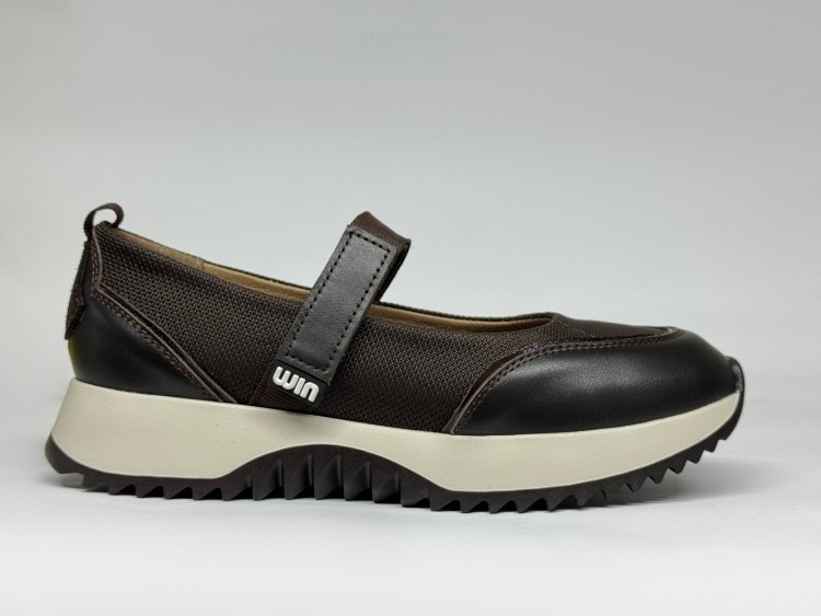 Жіноча балетка мод. 26-891 шоколад - Основні контакти 01 