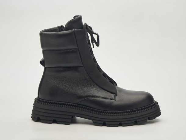 Женские зимние ботинки 23-100 черные - Основные контакты 01 