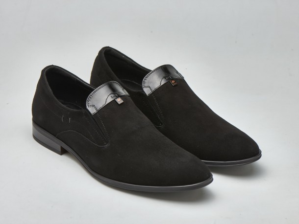 Чоловічі класичні туфлі 22-252 велюр - Основні контакти 02