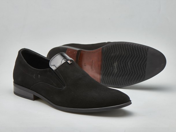 Чоловічі класичні туфлі 22-252 велюр - Основні контакти 04