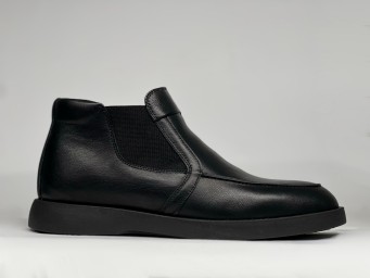 Чоловічі челсі на хутрі 25-53 чорні - Основні контакти 