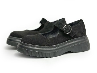 жіночі туфлі весна 25-105 чорні - Основні контакти 